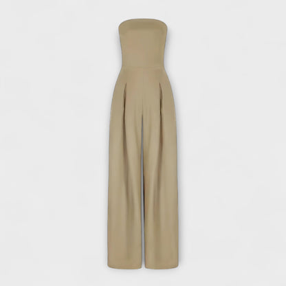 Amélie - Elegant Strapless Jumpsuit