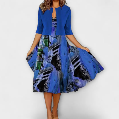 Women's Midi Dress with Jacket