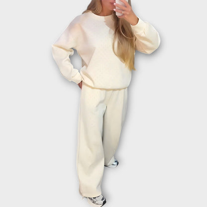 Bahar Elegant Diamond Jogger Set